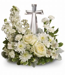 Teleflora's Divine Peace Bouquet from Victor Mathis Florist in Louisville, KY